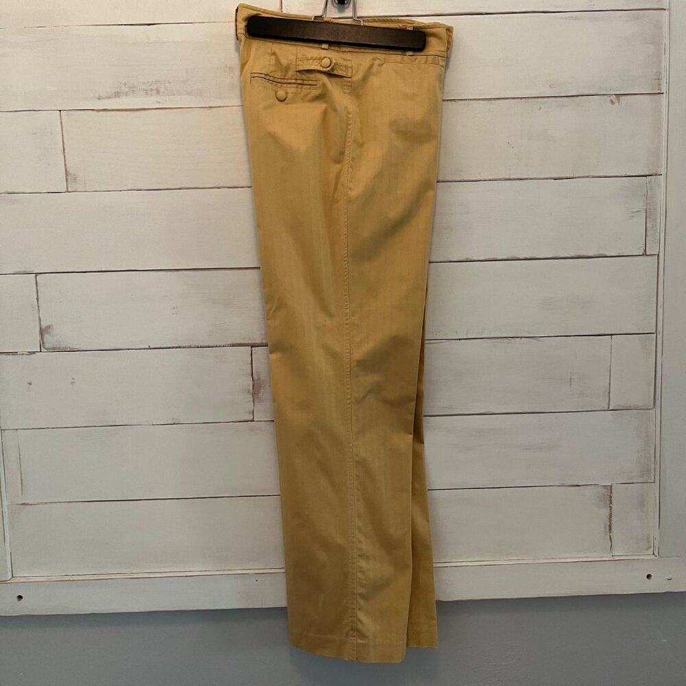 Size 6 JW Junction West Vintage Suit Mustard Gold Lined Western Jacket Pants - Picture 11 of 12